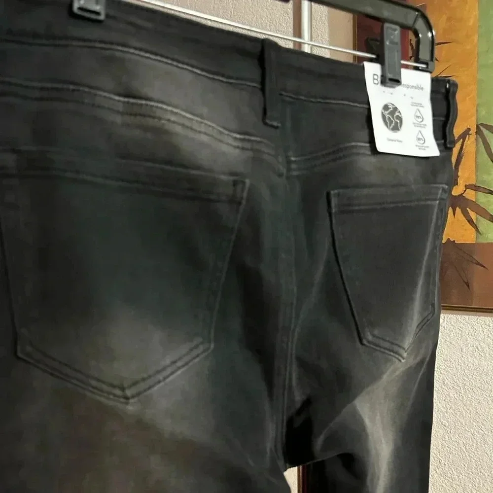 BP black paint splatter design jeans size 31/30 - Picture 5 of 10